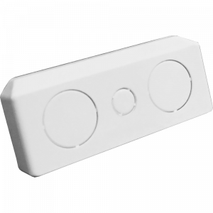 Заглушка для короба 120х50 мм, белая